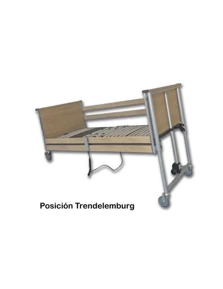 Cama SENA Eléctrica con barandillas y elevación| Armisen Care