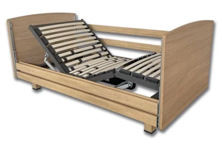Cama EUKA Articulada Eléctrica con barandillas | Armisen Care