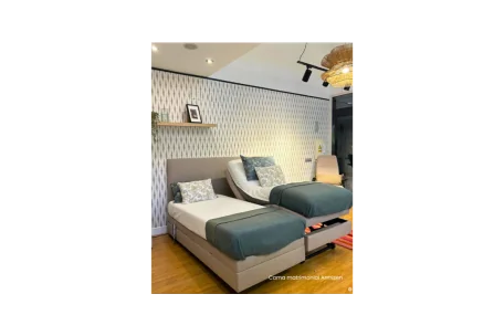 Cama de Matrimonio con carro elevador | Armisen Care