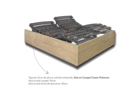 Canapé Gold Eléctrico todas las medidas| Armisen Care