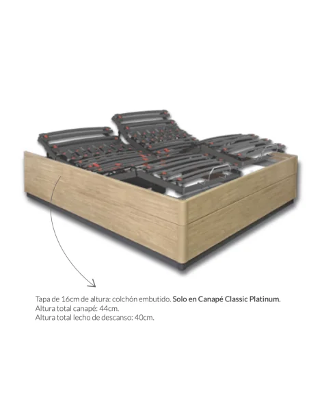 Canapé Gold Eléctrico todas las medidas| Armisen Care