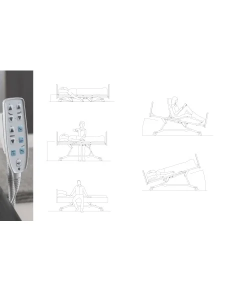 Cama Articulada Eléctrica | Armisen Care