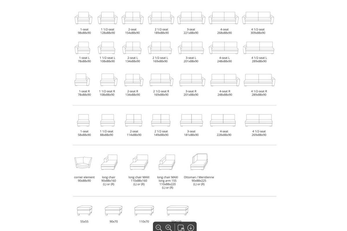 Sofá KNOKKE Modulable Alta Calidad en Múltiples Formatos