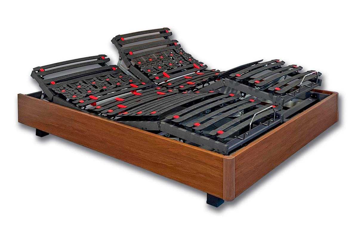 CAMA DE PATAS CON BANCADA ARTICULADA TODAS LAS MEDIDAS