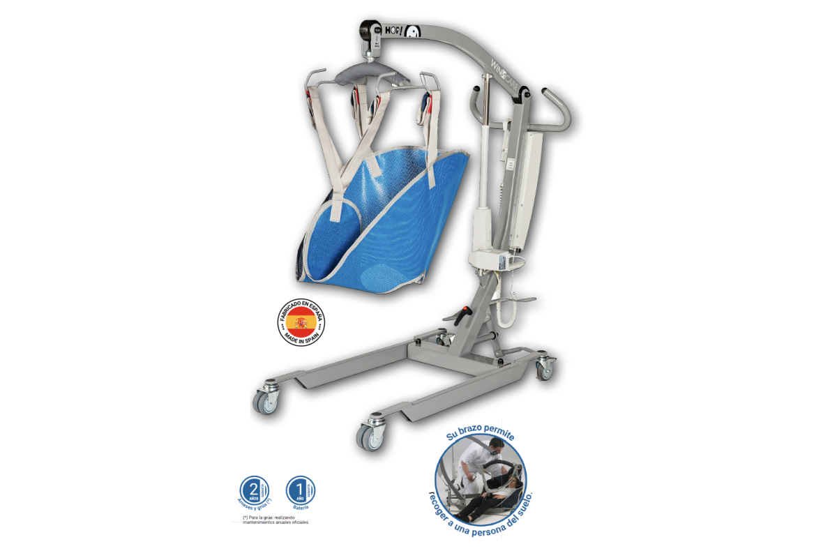 Grúa HOP para Elevación y Transferencia HOGAR