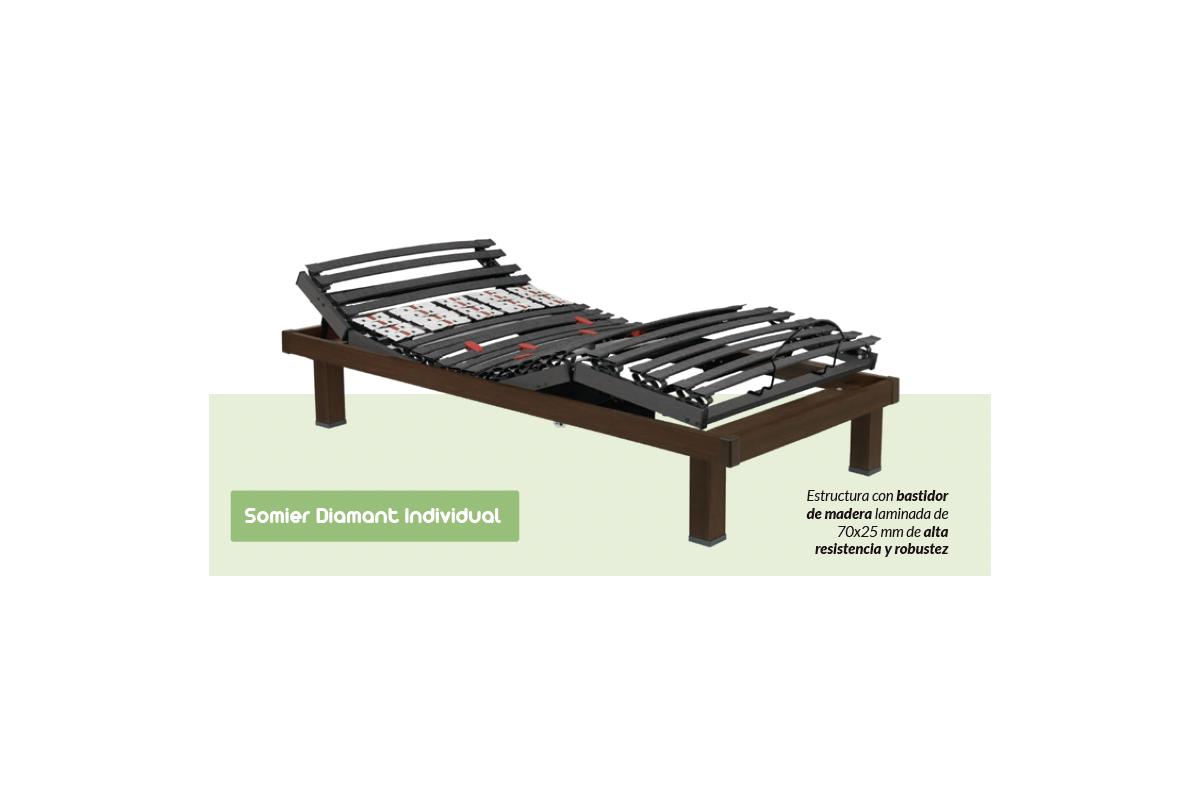 SOMIER DIAMANT ELÉCTRICO TODAS LAS MEDIDAS