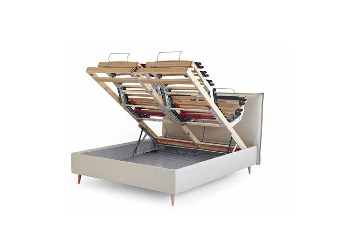 CAMA IRIDE CON BANCADA