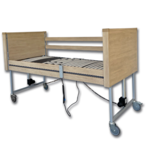 CAMA IRIS CON BARANDILLAS MADERA O ACERO