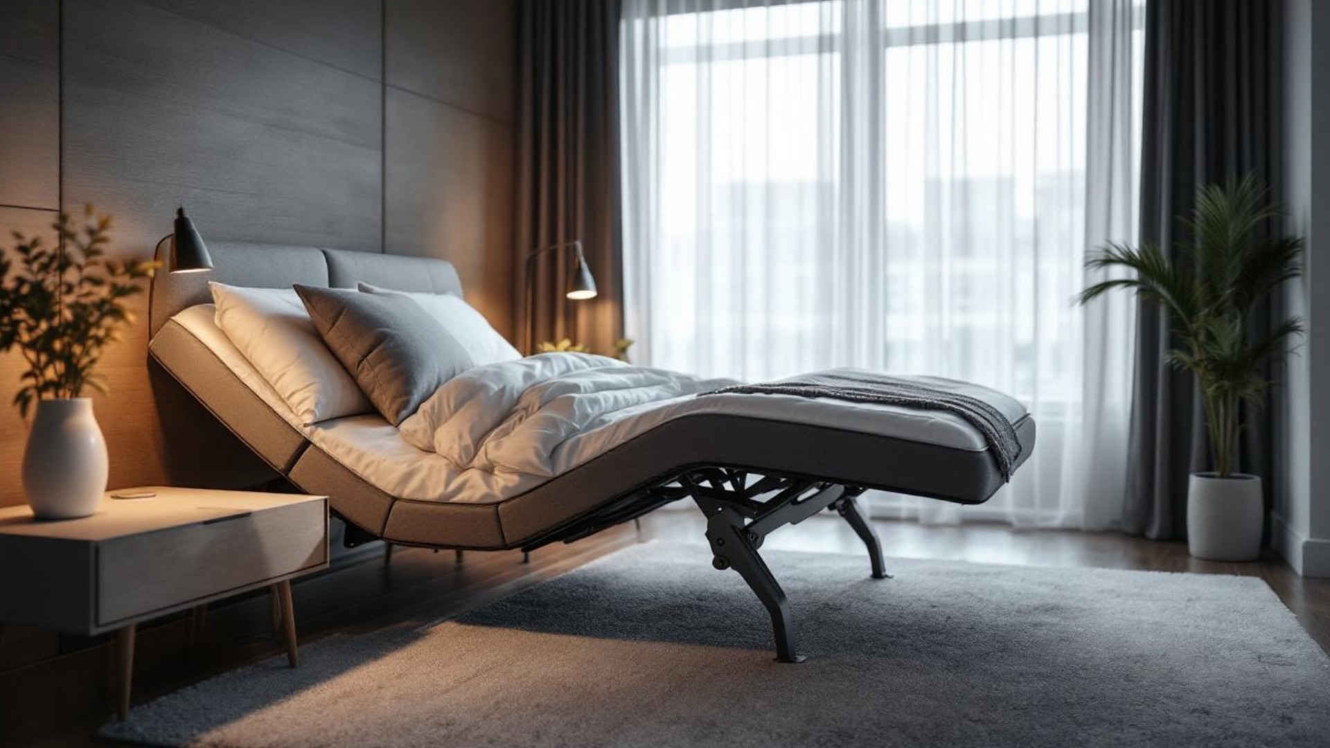 cama articulada en habitacion cama articulada en habitacion