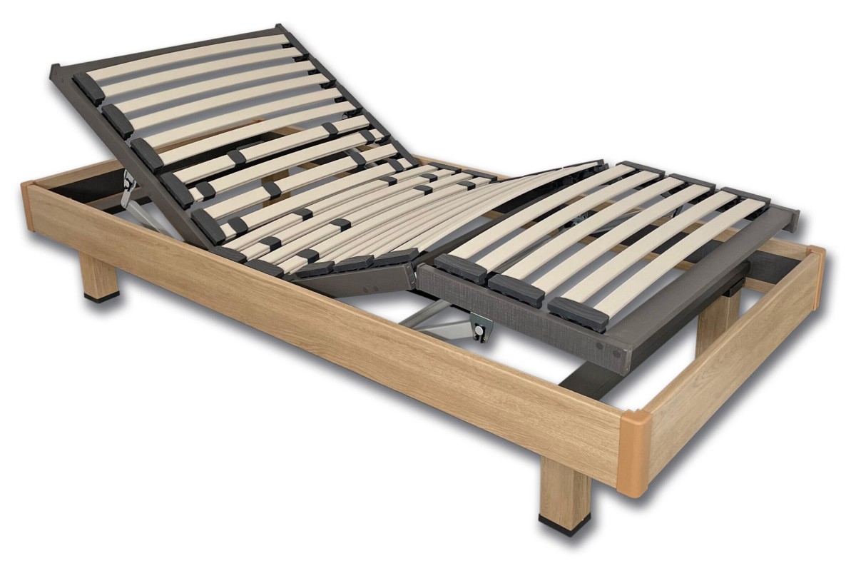 CAMA EUKA ELÉCTRICA SIN BARANDILLAS