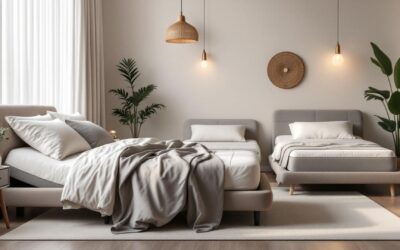 Medidas de camas articuladas: individual, matrimonial y tamaños especiales