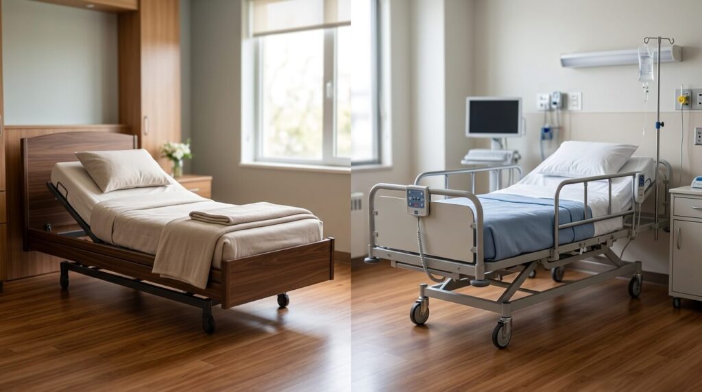 camas ortopedicas vs camas hospitalarias