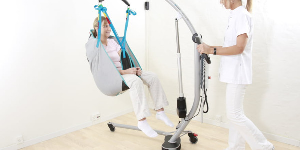 Cómo usar la grúa para pacientes