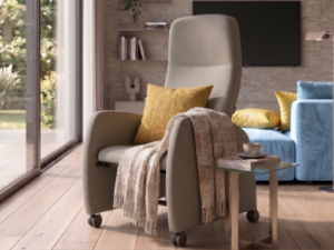 DOMUS FLEX EASY Reclinable Sillón: Confort, Seguridad e Independencia para Entornos Asistenciales y Domiciliarios