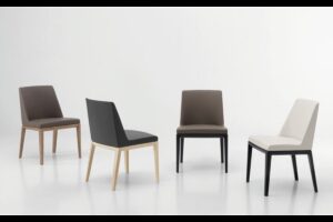 Silla DEVA – Volúmenes Audaces y Estética Atemporal para Proyectos de Interiorismo