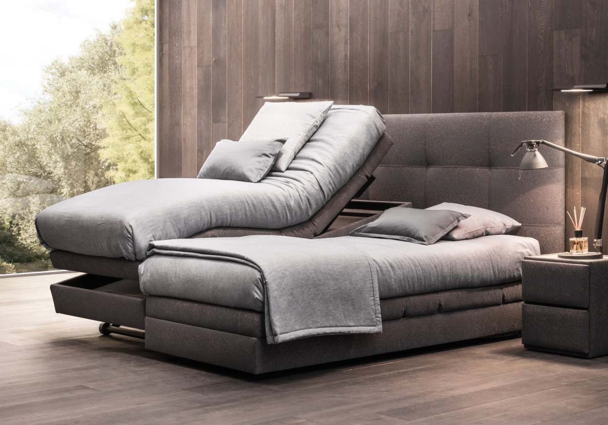 cama articulada de matrimonio