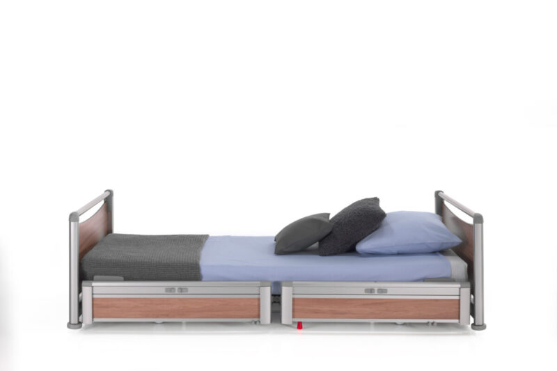 TERRA HOSPITAL COTA CERO Cama Articulada con Elevación de 17,5a 82,5 cm