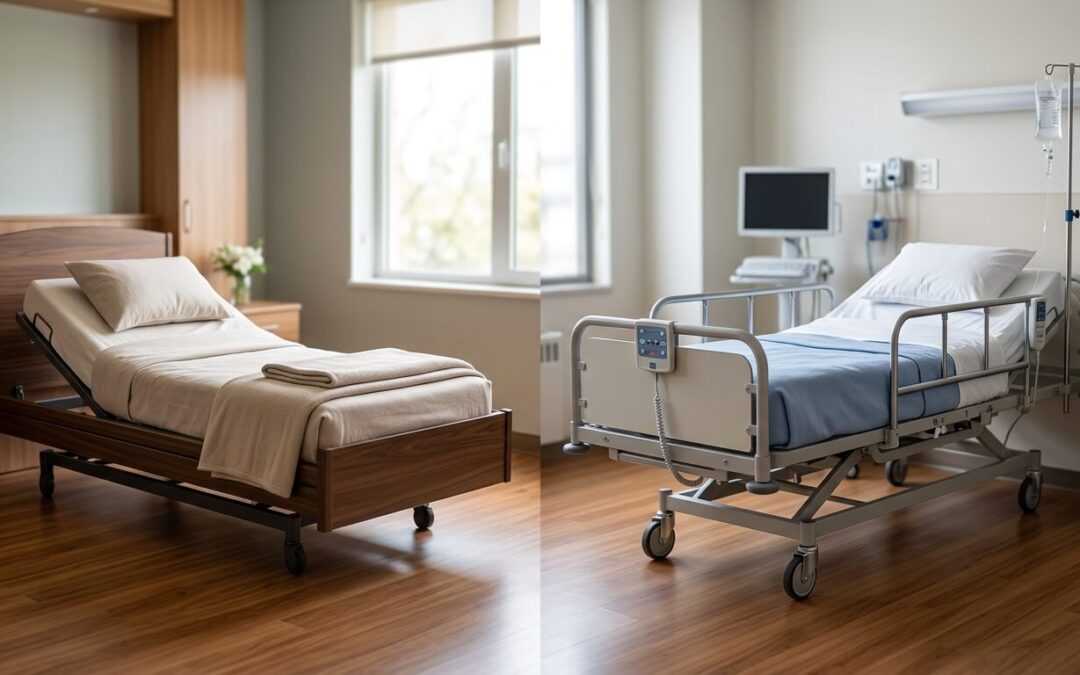 Camas ortopédicas vs camas hospitalarias