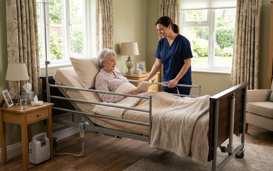 ¿Se puede tener una cama de hospital en casa?