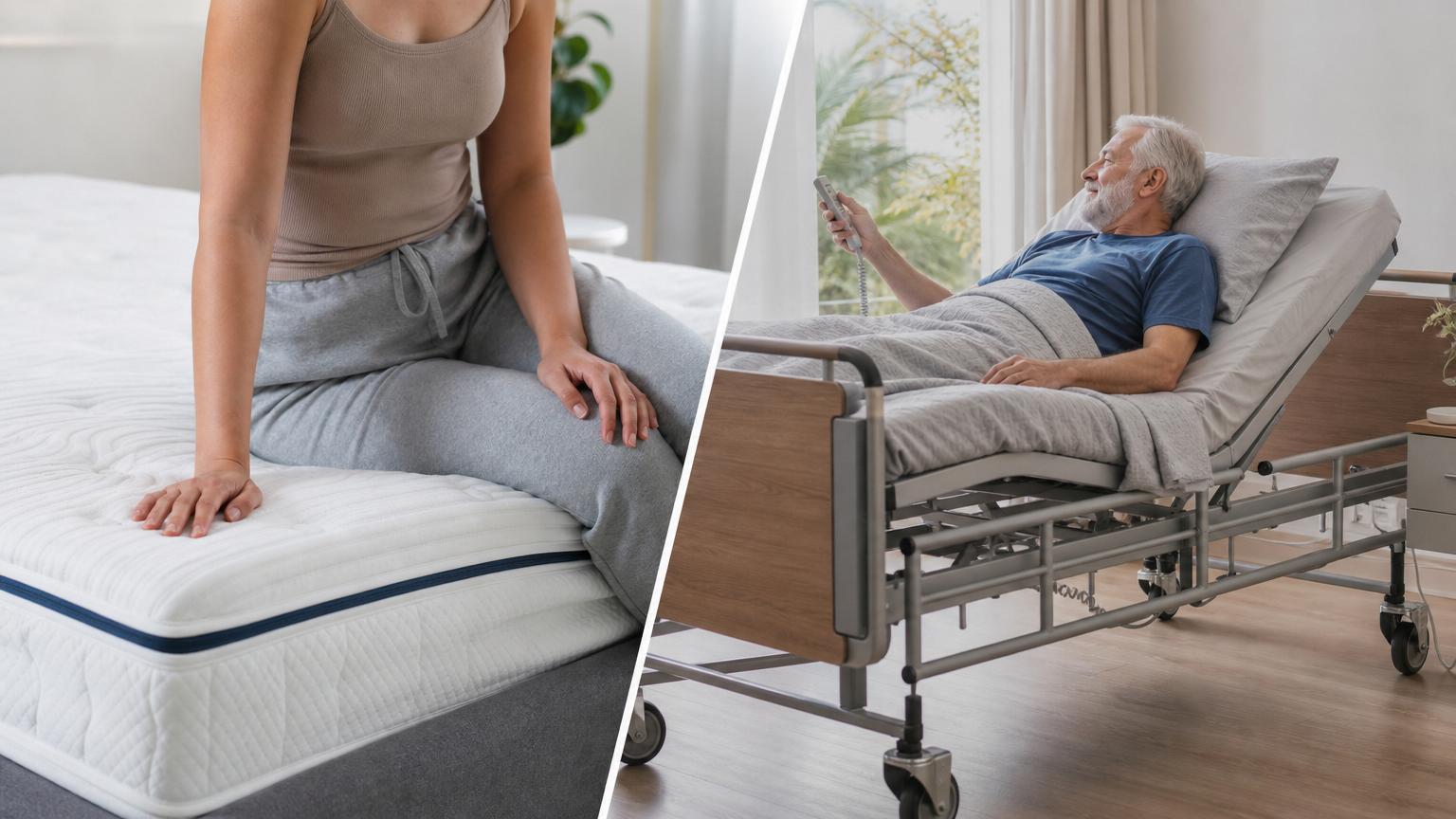Cama ortopédica vs. colchón ortopédico