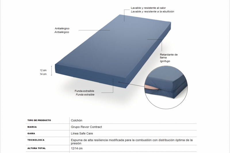 Colchón Antiescaras Anti Decúbito ADB Armisen Care - adb-basic, 100x200-cm